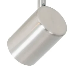 Plafonnier moderne en acier 2 lumières orientables - Jeana