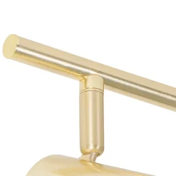 Plafonnier moderne en laiton 3 lumières orientables - Jeana