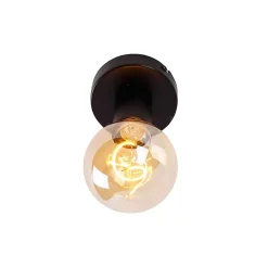 Plafonnier moderne noir - Facile