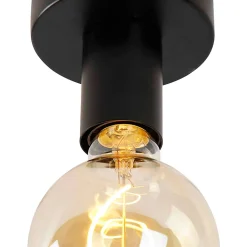 Plafonnier moderne noir - Facile