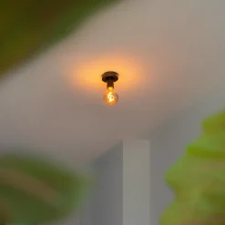 Plafonnier moderne noir - Facile