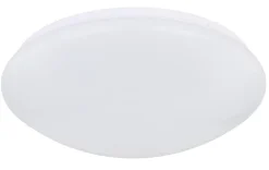 Plafonnier métal blanc, LED GWENDOLIN