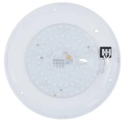 Plafonnier métal blanc, 3x E27 LED SANNA