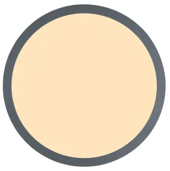 Plafonnier métal graphite, LED DORO