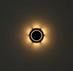 Plafonnier métal nickel mat, LED KOMBOS