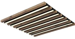 Plafonnier métal noir mat, LED HAYDEN