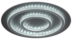 Plafonnier métal noir mat, LED JAYDEN