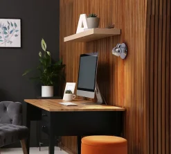 Plafonnier mural à LED 'Boccia' chromé