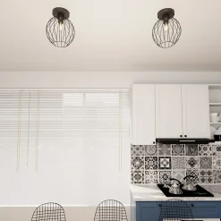 Plafonnier NEST 1 BL, Emibig Lighting, Fabriqué en EU