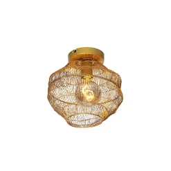 Plafonnier oriental doré 25 cm - Vadi