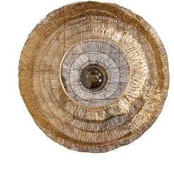 Plafonnier oriental doré 45 cm - Vadi