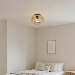 Plafonnier oriental en bambou - Amira