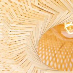 Plafonnier oriental en bambou 50 cm - Ostrava