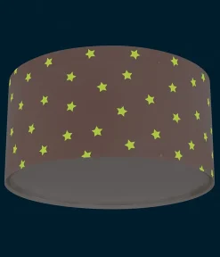 Plafonnier pour enfant Star Light Lumière Étoilée rose