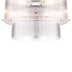 Plafonnier Rhyolit GoodHome E27 IP20 ⌀41,4cm argent