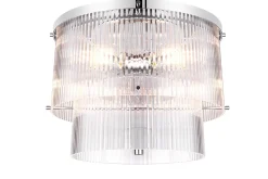 Plafonnier Rhyolit GoodHome E27 IP20 ⌀41,4cm argent