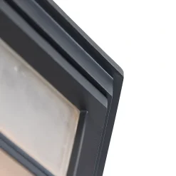 Plafonnier rustique gris foncé 26,5 IP44 - Bri