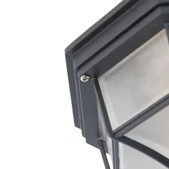 Plafonnier rustique gris foncé 26,5 IP44 - Bri