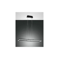 Plafonnier suspendu Bard LED 52W Noir 3394-45-101 Fabas Luce