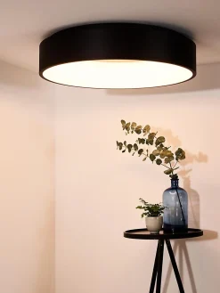 Plafonnier TALOWE LED en aluminium avec LED intégré - Noir - Lucide