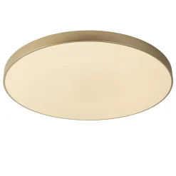 Plafonnier UNAR en acrylique avec LED intégré - Or Mat / Laiton - Lucide