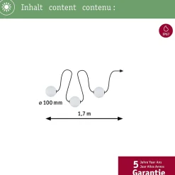 Plug & Shine Guirlande LED Naima Kit d'extension