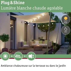 Plug & Shine Guirlande LED Naima Kit d'extension