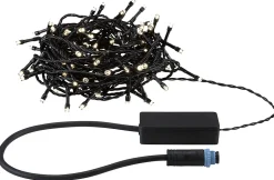 Plug & Shine Guirlande LED Yuna 3000K 10m IP44 2,5W Noir