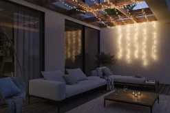 Plug & Shine Guirlande LED Yuna 3000K 10m IP44 2,5W Noir