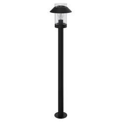 Potelet d'extérieur Caprera taille M noir E27 25W IP44 GoodHome
