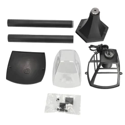 Potelet extérieur IMMA Black 97,5cm E27 noir IP44 EDO