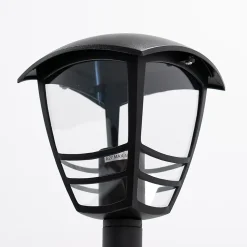 Potelet extérieur IMMA Black 97,5cm E27 noir IP44 EDO