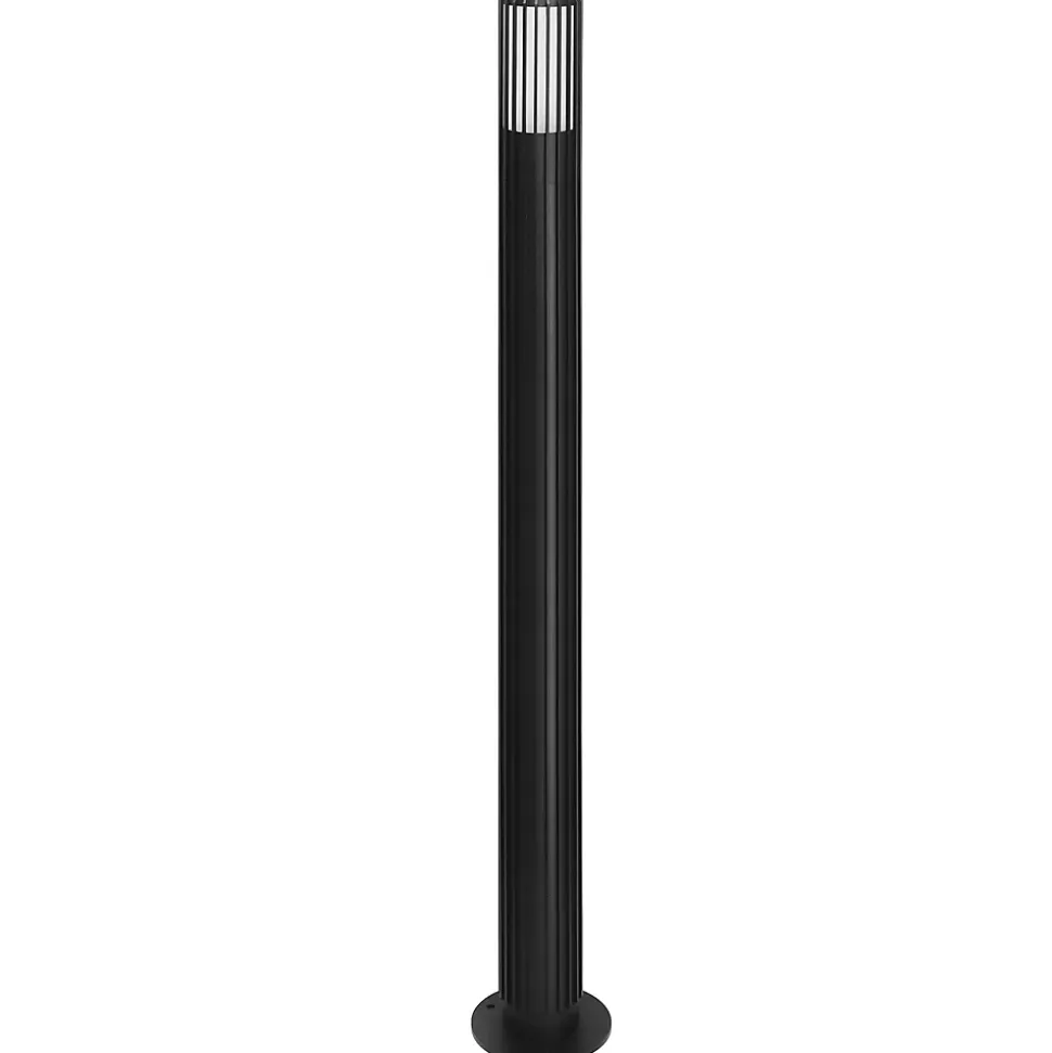 Potelet extérieur type lanterne TORRIN 85 cm IP44 GU10 noir EDO