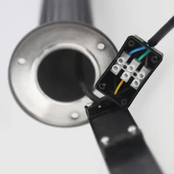 Potelet extérieur type lanterne TORRIN 85 cm IP44 GU10 noir EDO