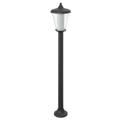 Potelet Haro LED intégrée 1000lm 11W IP44 GoodHome gris anthracite