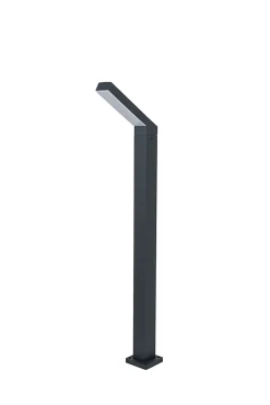 Potelet Kalari LED intégrée 1200lm 23W IP54 GoodHome gris anthracite