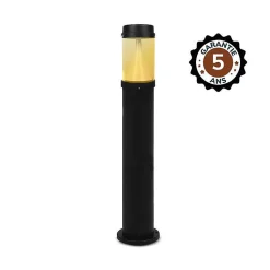 Potelet LED Extérieur 970mm - 20W CCT - Aluminium Noir - IP65 - Garantie 5 ans