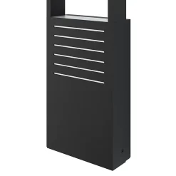 Potelet Majorca LED intégrée 650lm 23W IP44 GoodHome noir