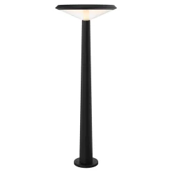 Potelet Ortano LED intégrée 1100lm 20W IP44 GoodHome noir