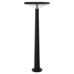 Potelet Ortano LED intégrée 1100lm 20W IP44 GoodHome noir