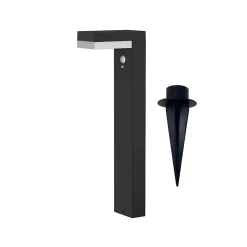 Potelet solaire CENOVA TALL Gris H50cm 600LM