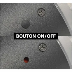 Potelet Solaire LED Extérieur 4W 4000K 380mm Noir IP65