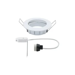 Premium Spot encastré LED IP44 rond 79mm GU10 max. 50W 230V gradable Blanc