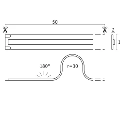 Pro Strip Strip LED Or P150 COB 965 5m 68W 1400lm/m 528 LEDs/m 6500K