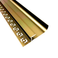 Profilé Aluminium Doré 2m pour Ruban LED - SILAMP