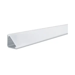 Profilé de strip LED Delta Paulmann IP20 Alu, Satiné L.1 m x P.2 cm x H.2 cm
