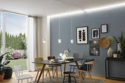 Profilé de strip LED Delta Paulmann IP20 Alu, Satiné L.2 m x P.2 cm x H.2 cm