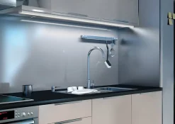 Profilé de strip LED Square IP20 aluminium, satiné Paulmann L.100 x H.15 x P.23cm