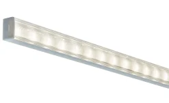 Profilé de strip LED Square IP20 aluminium, satiné Paulmann L.100 x H.15 x P.23cm