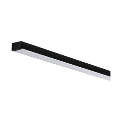 Profilé de strip LED Square IP20 noir et blanc Paulmann L.200 x H.15 x P.23cm
